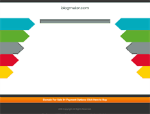 Tablet Screenshot of blogmeter.com